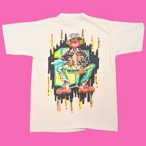Vintage 1990's Kannibal Artwork T-Shirt Size L
